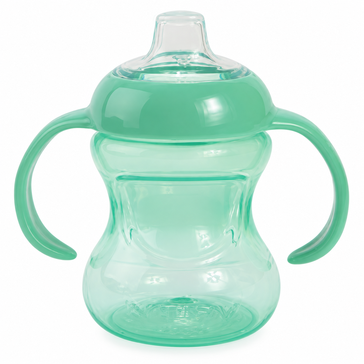 Nuby Mini Kop med hank Easy Grip Grøn +4m (150ml)
