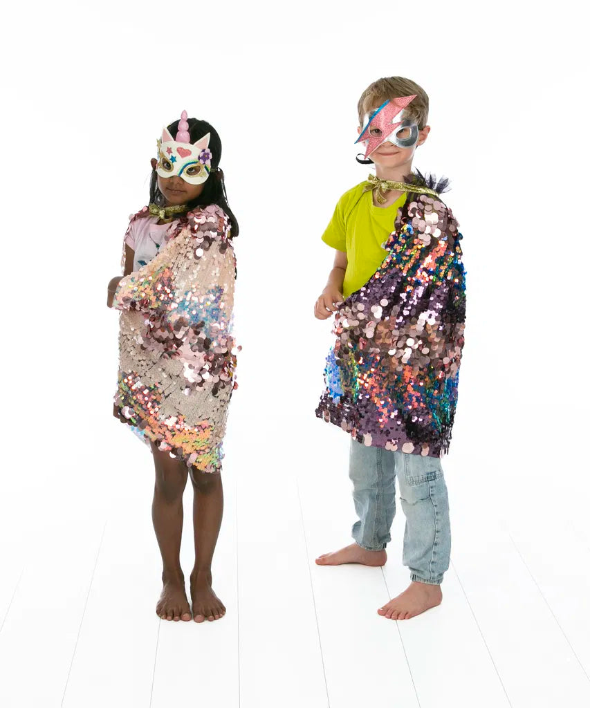 Pellianni Glitter cape Rose