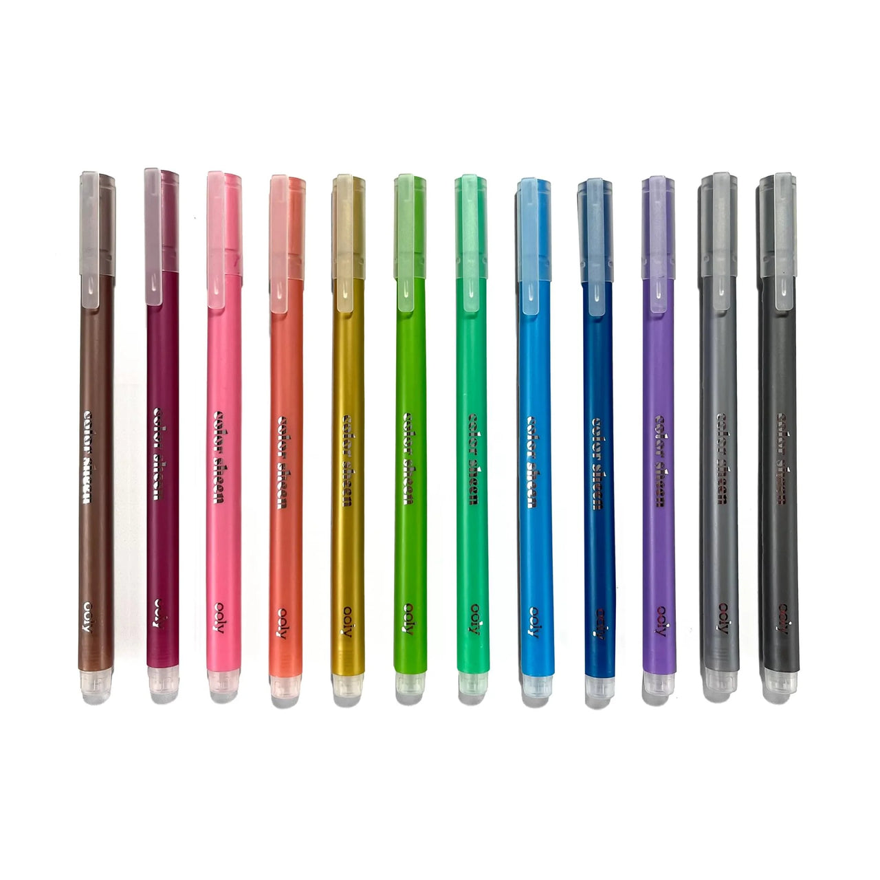 Ooly Gelpennor Color Sheen Metallic (12 färger)