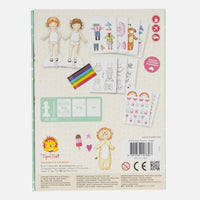 Thumbnail for Tiger Tribe Pappersdockor Paper Doll Kit - Vintage