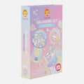 Tiger Tribe Målarset Pastel Colouring Kawaii Cafe