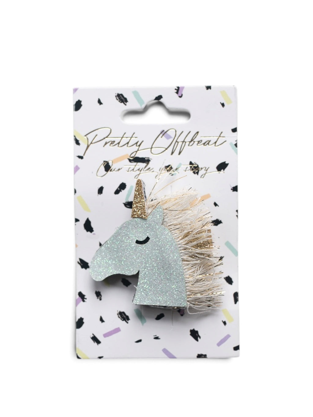Pellianni Hårspænde Unicorn Mint