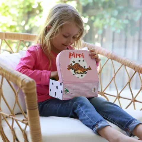 Pippi Paptaske 20cm Lyserød