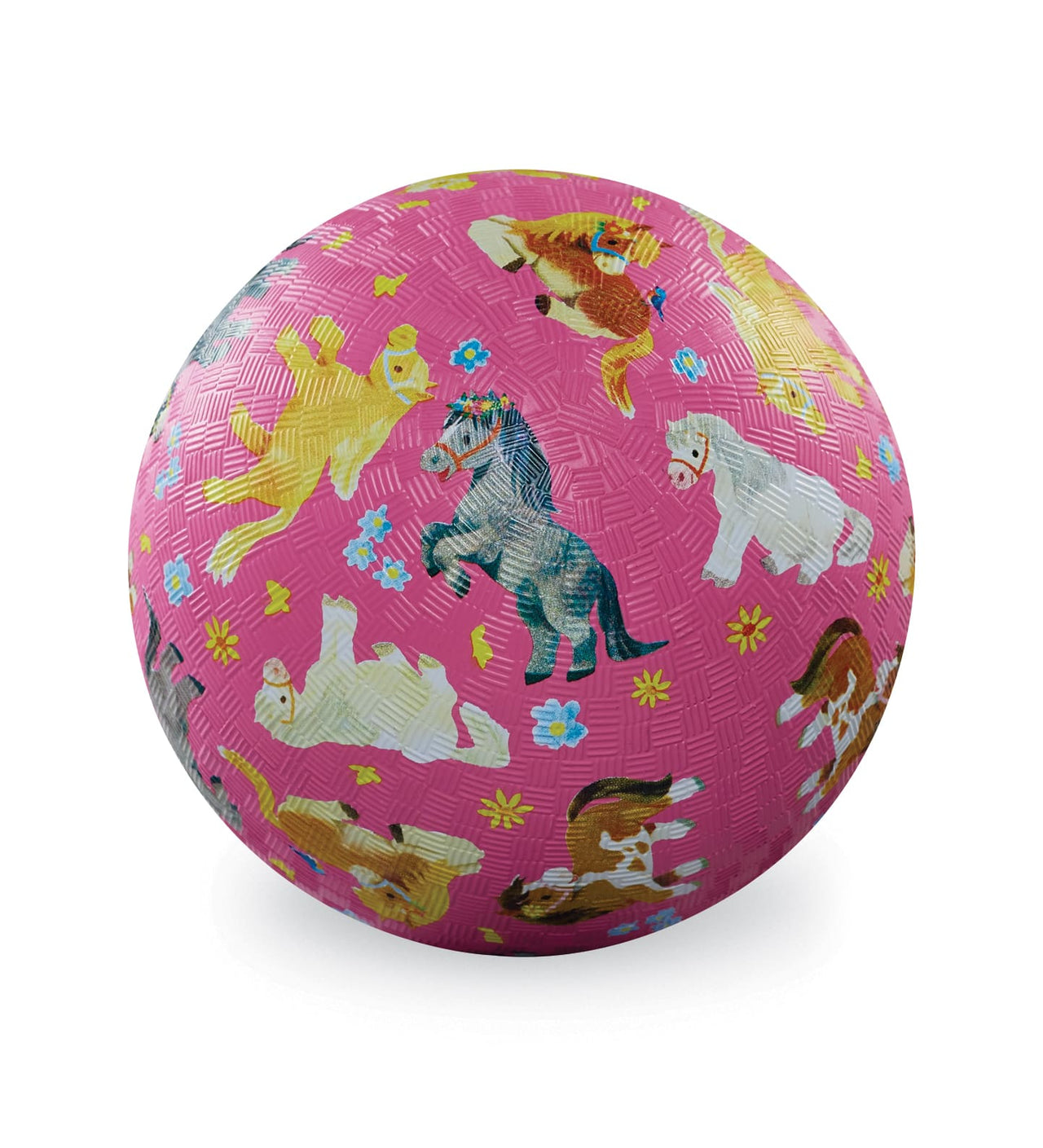 Crocodile Creek Lekboll Pretty Ponies (18cm)