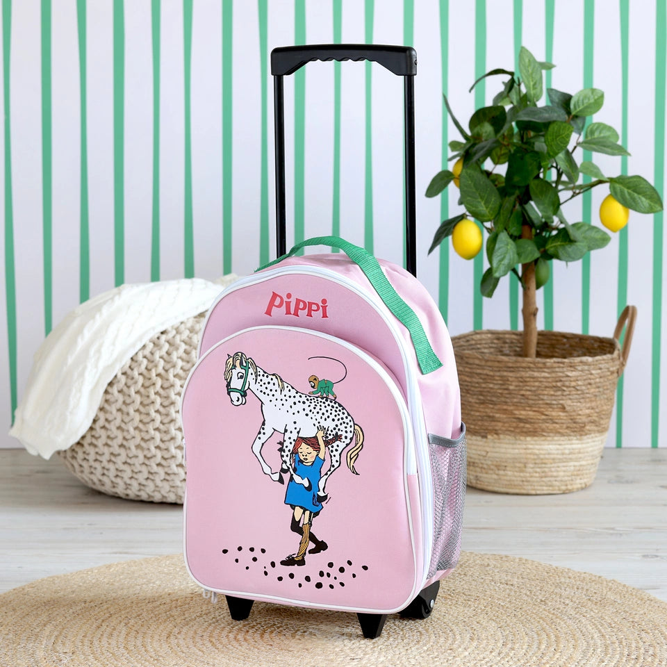 Pippi Trolley Taske Pink med håndtag