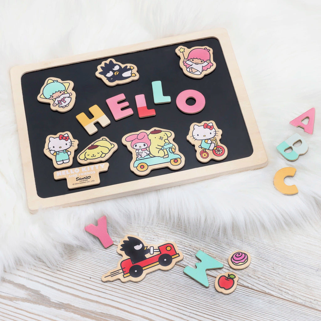 Hello Kitty magnetbogstaver og figurer