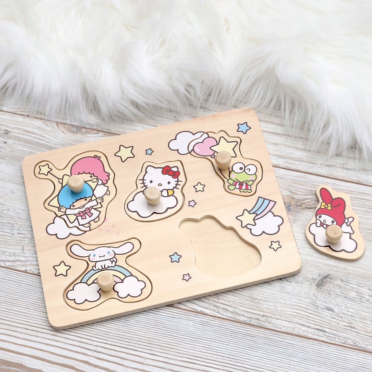 Hello Kitty Knoppussel (5 bitar)