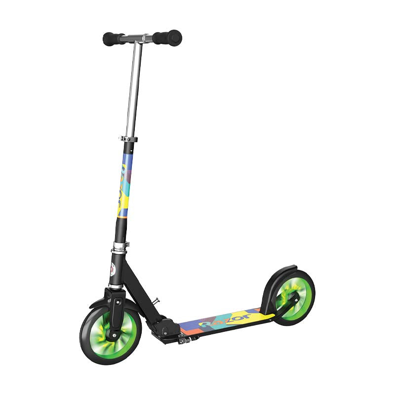 Razor Kick Scooter A5 Lux Light Up Grøn