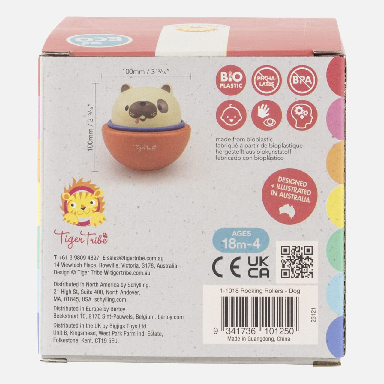 Tiger Tribe Dragleksak Rocking Rollers Dog