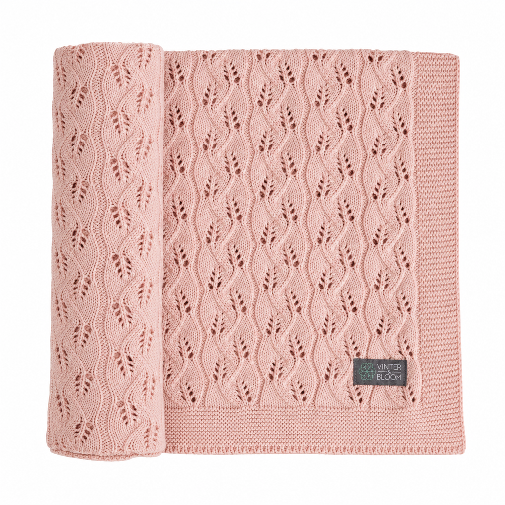 Vinter & Bloom Tæppe Moment Eko Cloud Pink