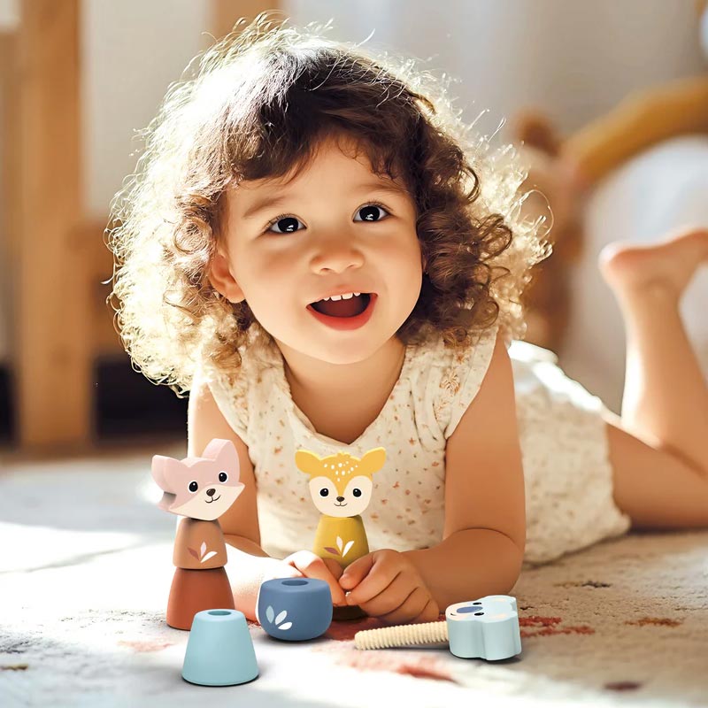 Speedy Monkey Aktivitetsleksak Screw Toys