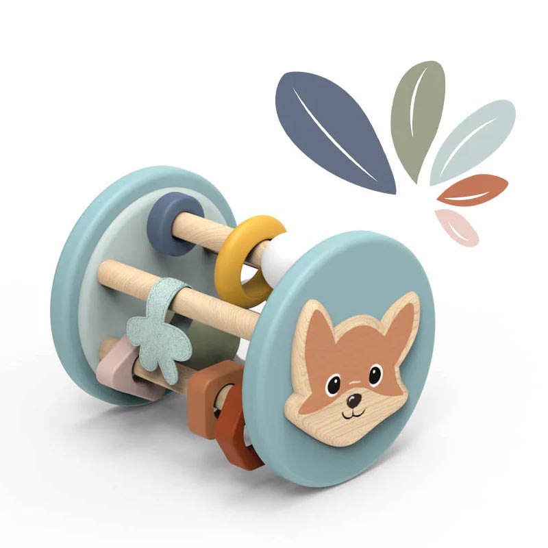 Speedy Monkey Aktivitetsleksak Fox Roller Rattle