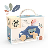 Thumbnail for Speedy Monkey Dragleksak Pull Along Car