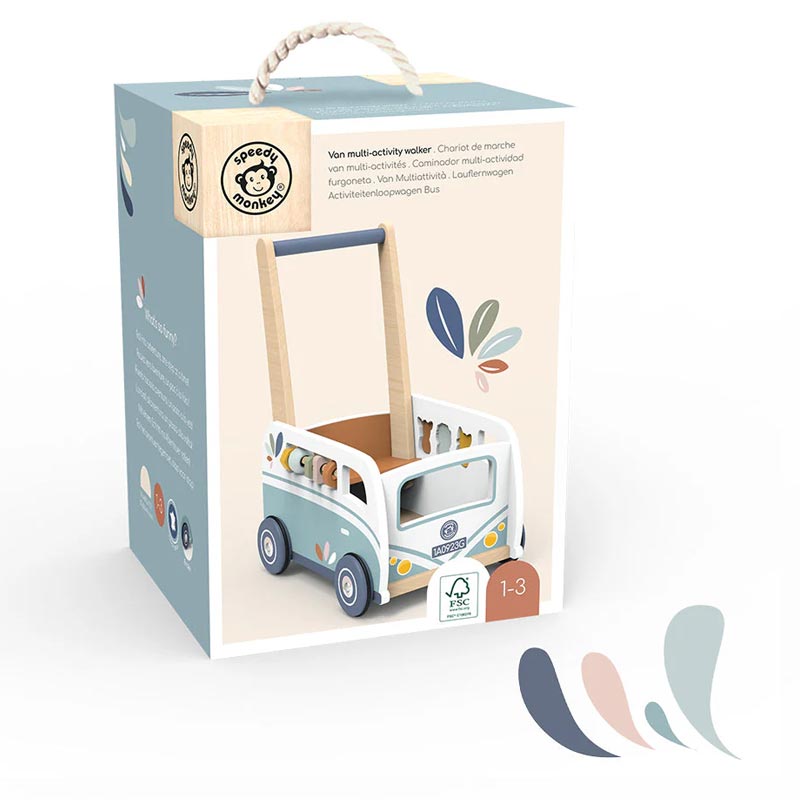 Speedy Monkey Gåvagn Van