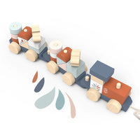 Thumbnail for Speedy Monkey Stapelleksak Stacking Train