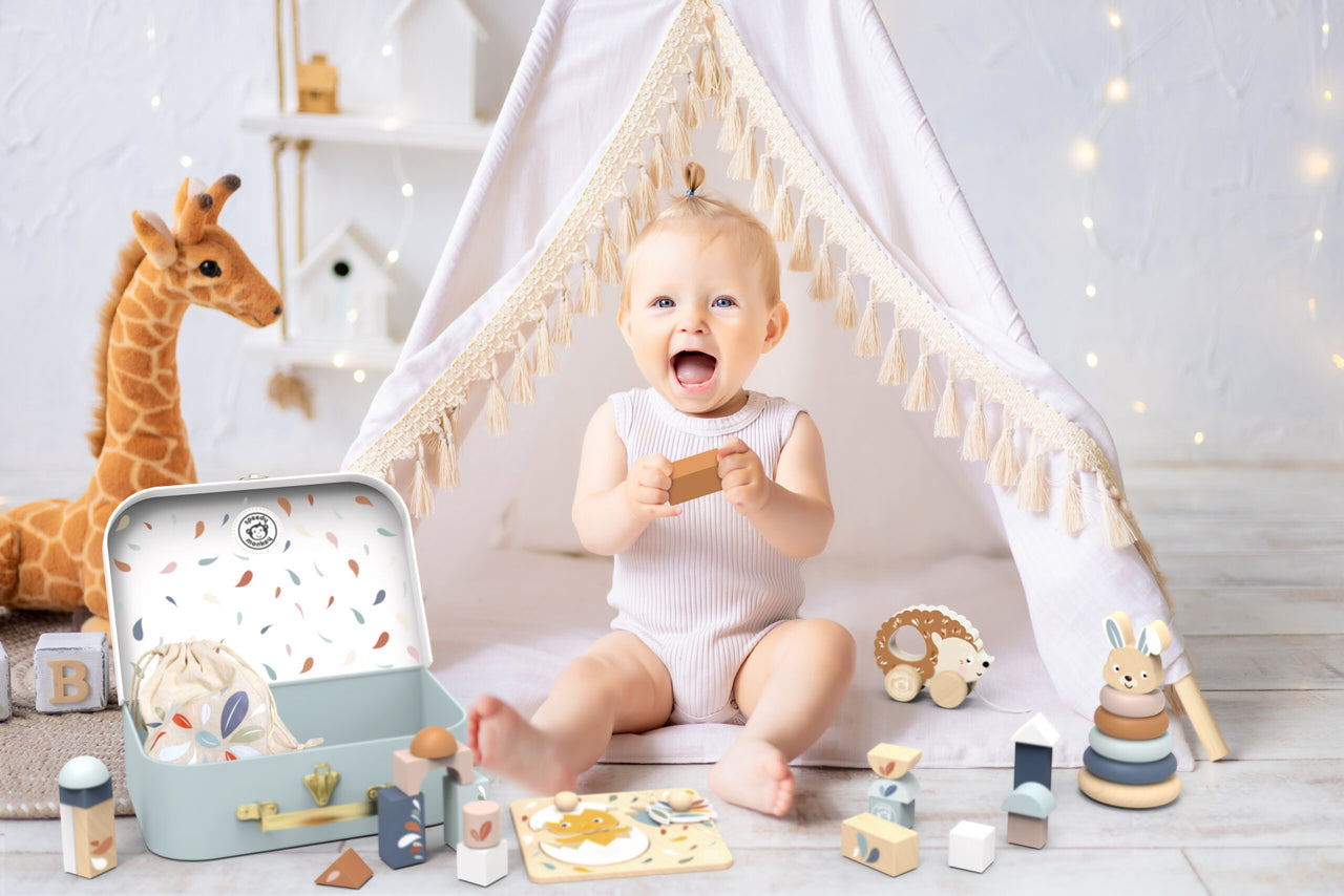 Speedy Monkey Presentbox My First Toy Box