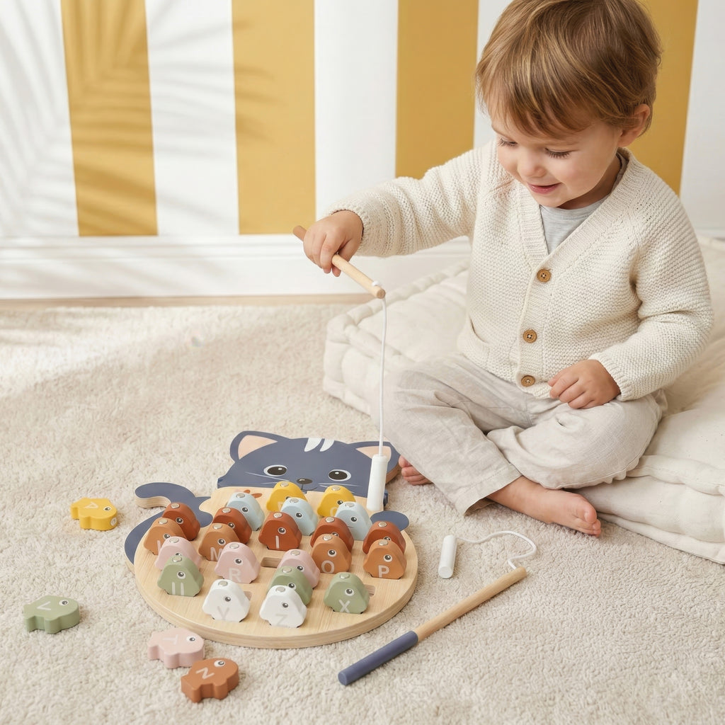Speedy Monkey Fiskespel Alphabet – lifestylebild
