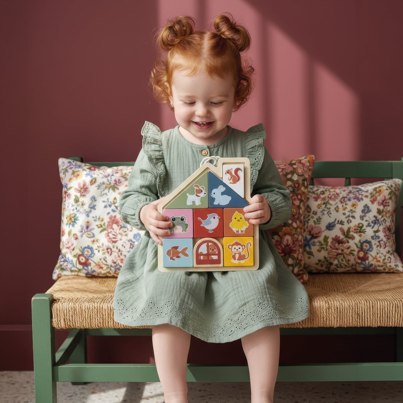 Speedy Monkey Magnetpussel Magnetic Discovery Puzzle – lifestylebild