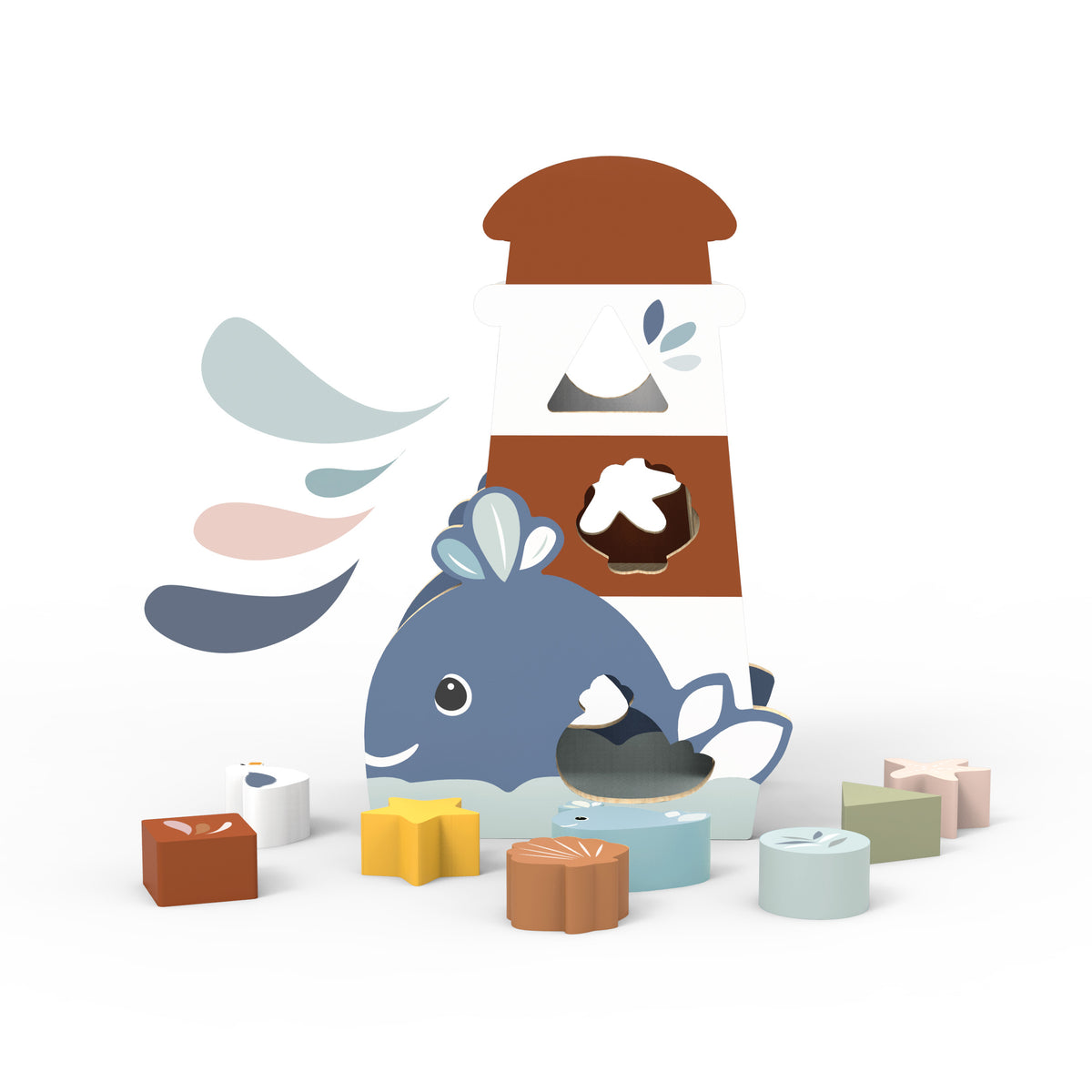 Speedy Monkey Formsorterare Ocean Shape Sorter