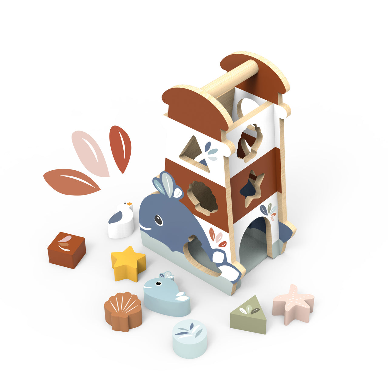 Speedy Monkey Formsorterare Ocean Shape Sorter – bild 2