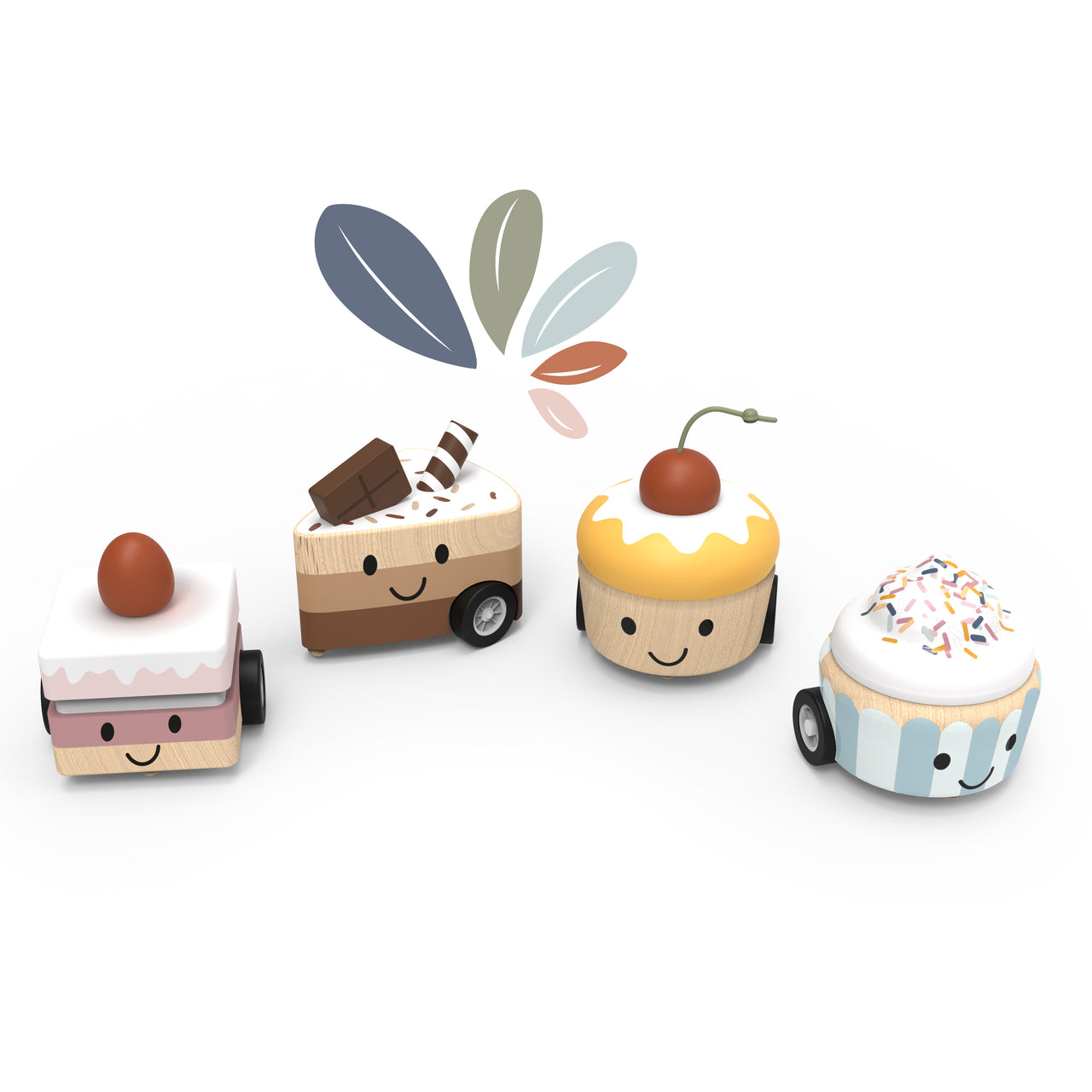 Speedy Monkey Pull Back-bil Cake – produktbild