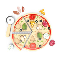 Thumbnail for Speedy Monkey Pussel Pizza med leksaksmat – bild 2