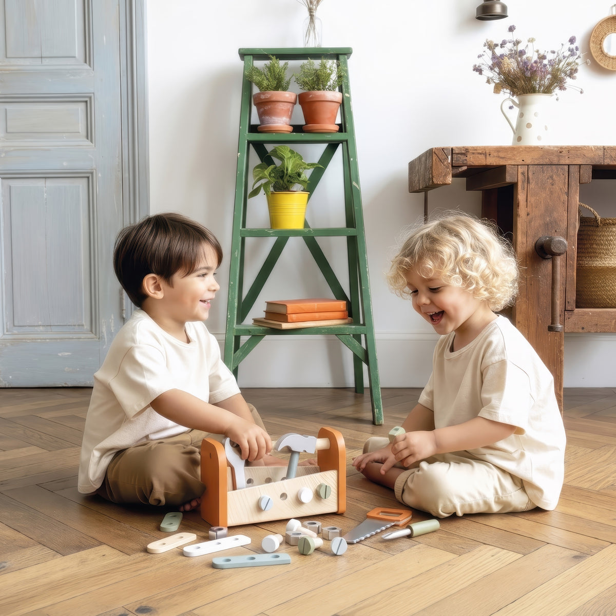 Speedy Monkey Verktygslåda & arbetsbänk – lifestylebild