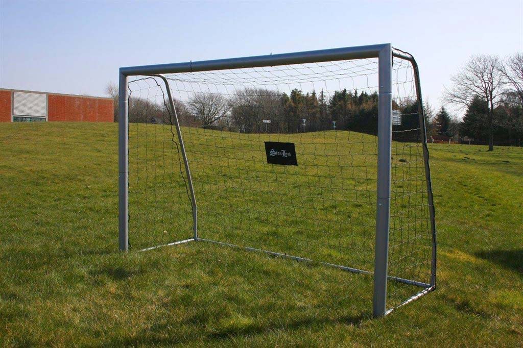 Stanlord Fodboldmål 240 Pro i galvaniseret stål (240x160x90cm)