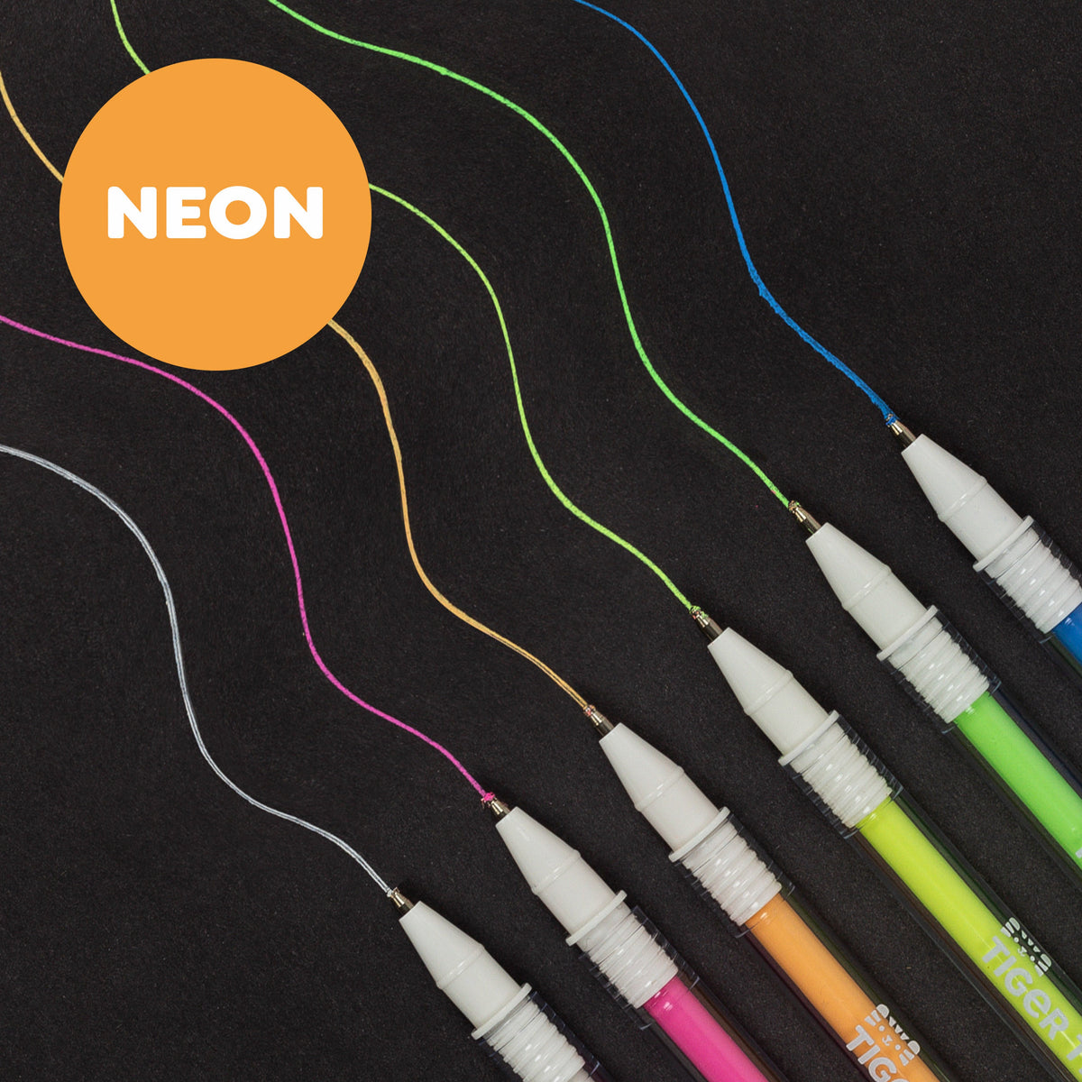 Neon Fine Tip Paint Pens – bild 2