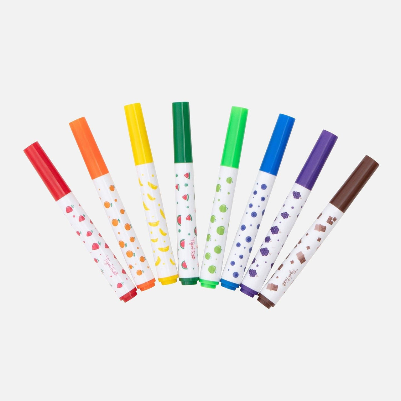Tiger Tribe Tuschpennor med doft Scented Markers (8 färger)
