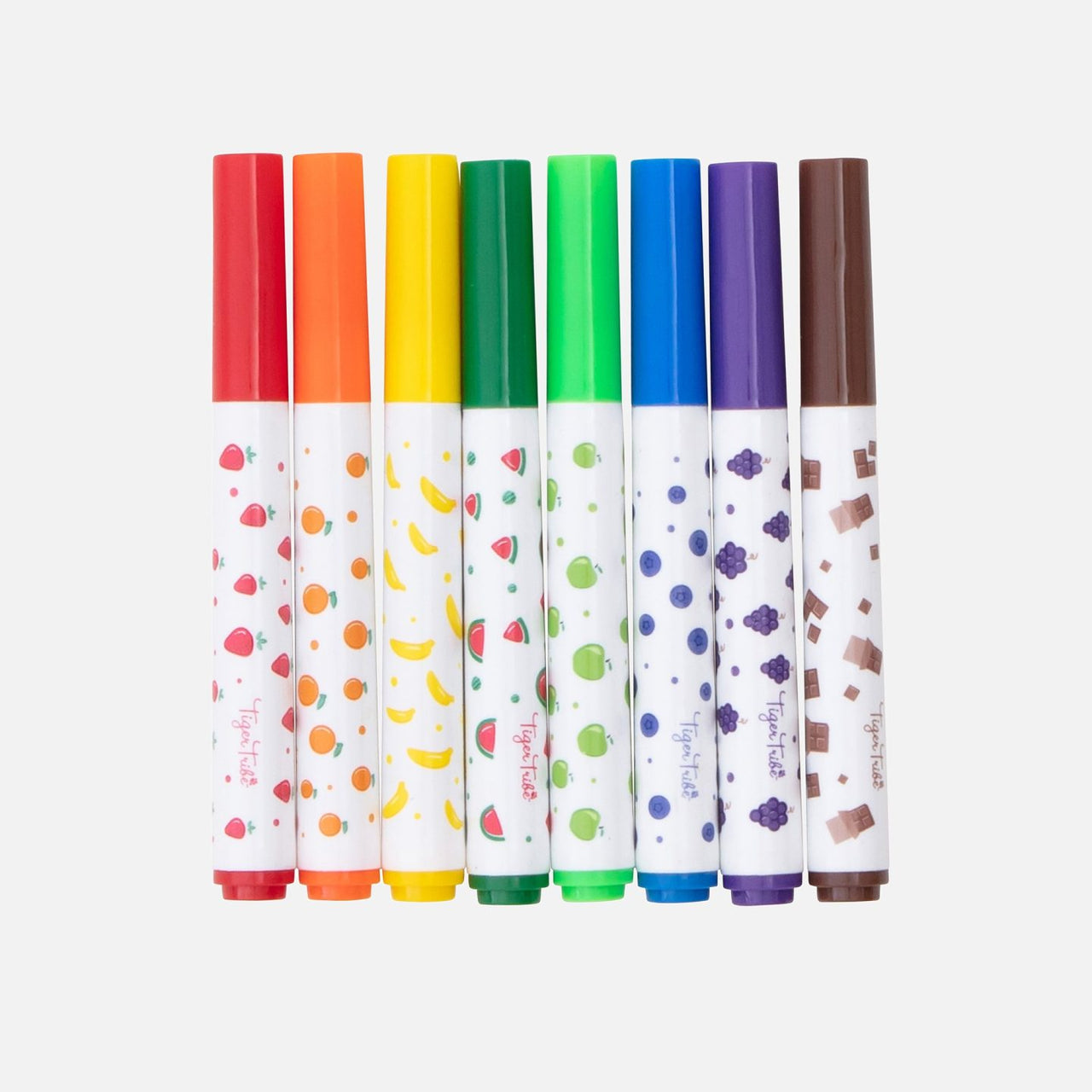 Tiger Tribe Tuschpennor med doft Scented Markers (8 färger)