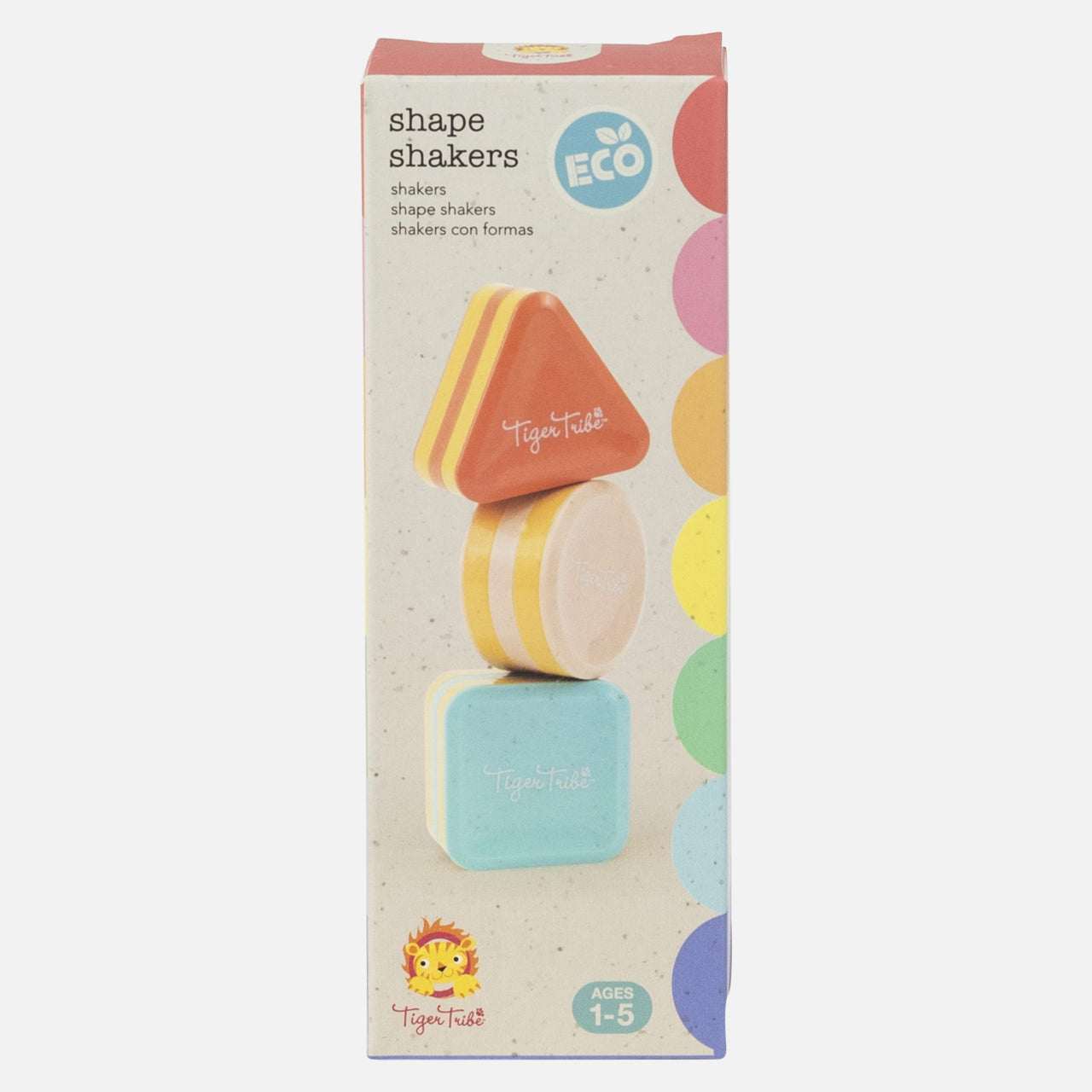 Tiger Tribe Rytminstrument Shape Shakers (3-pack)