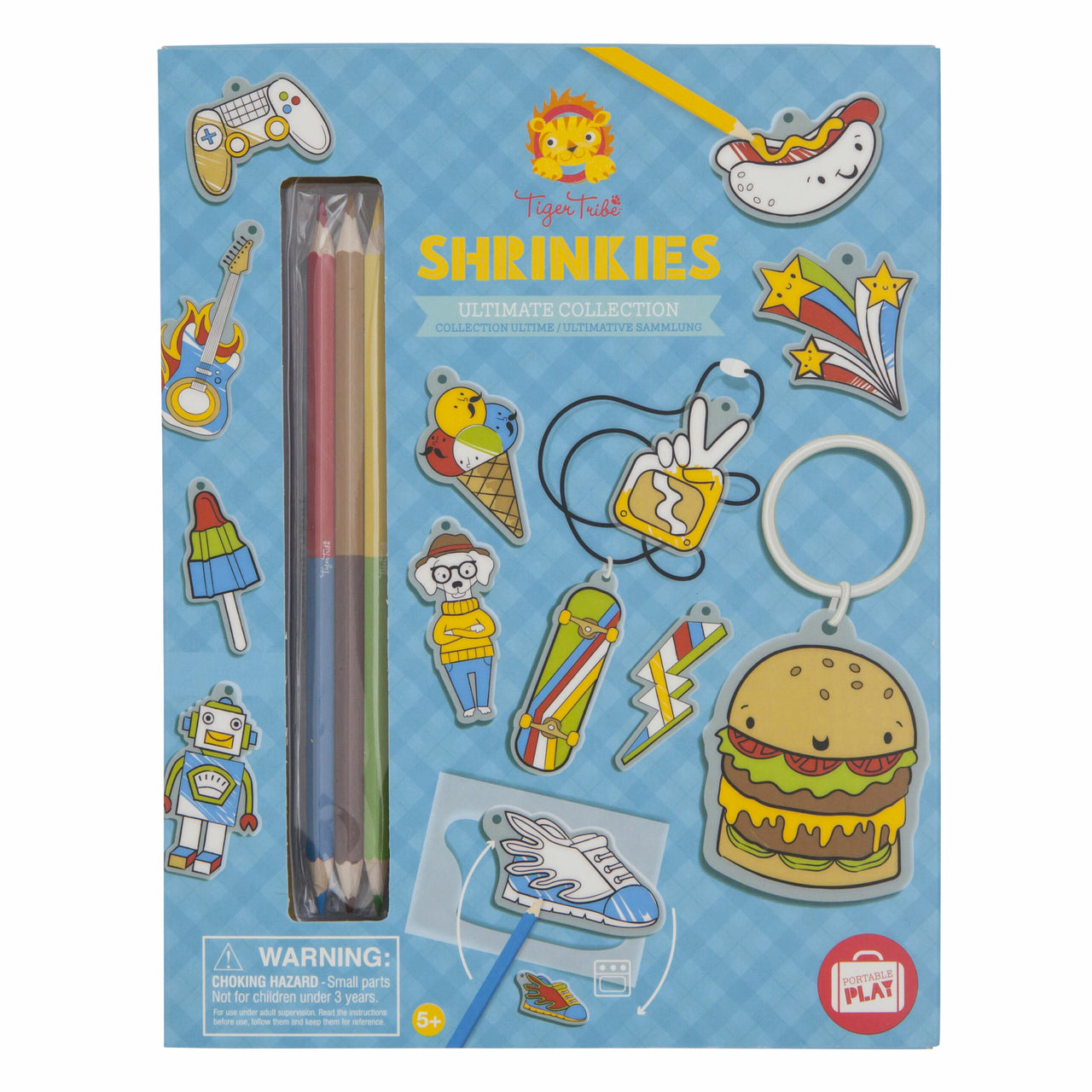 Tiger Tribe Pysselbox Shrinkies Ultimate Collection (37 delar)