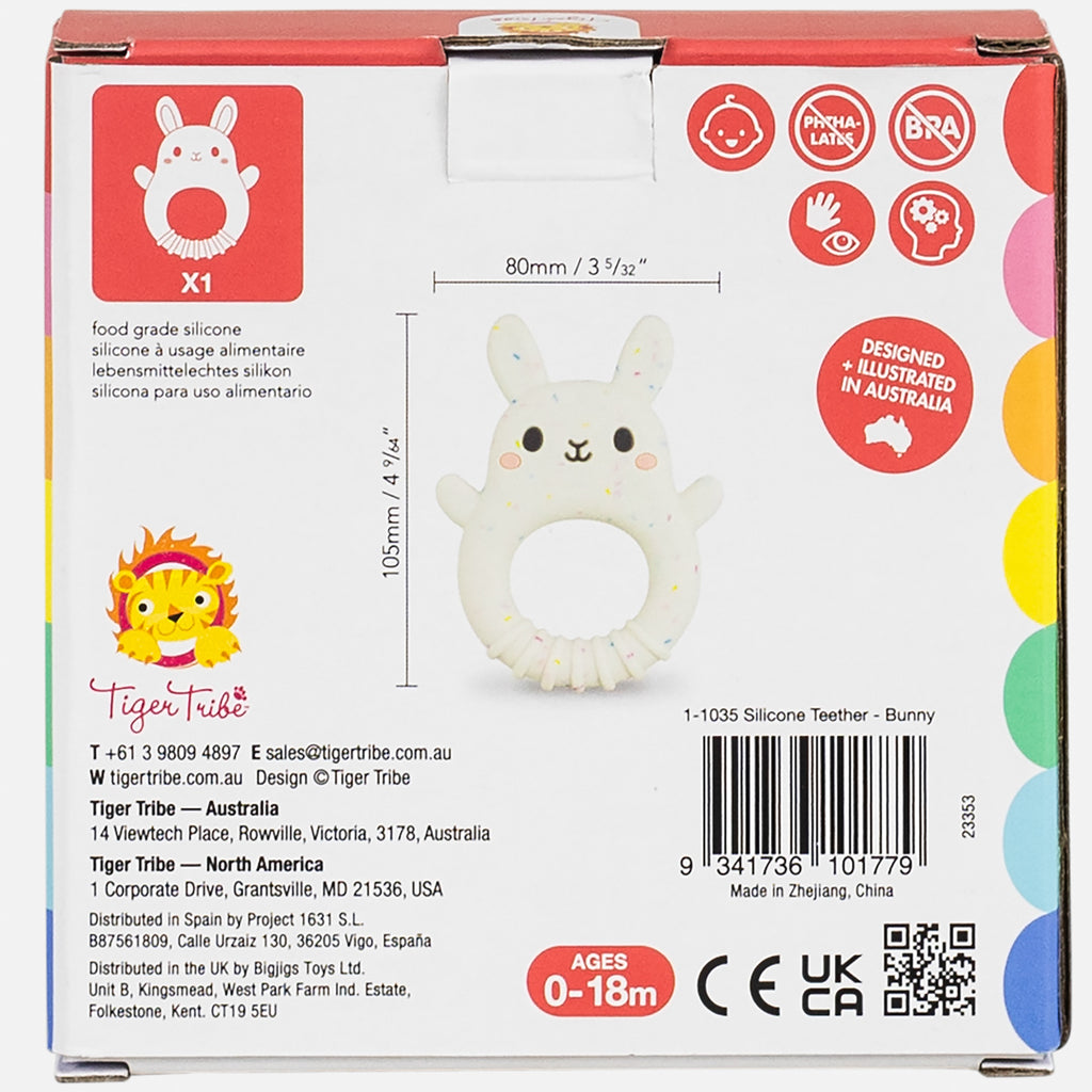 Tiger Tribe Bitring i silikon Bunny