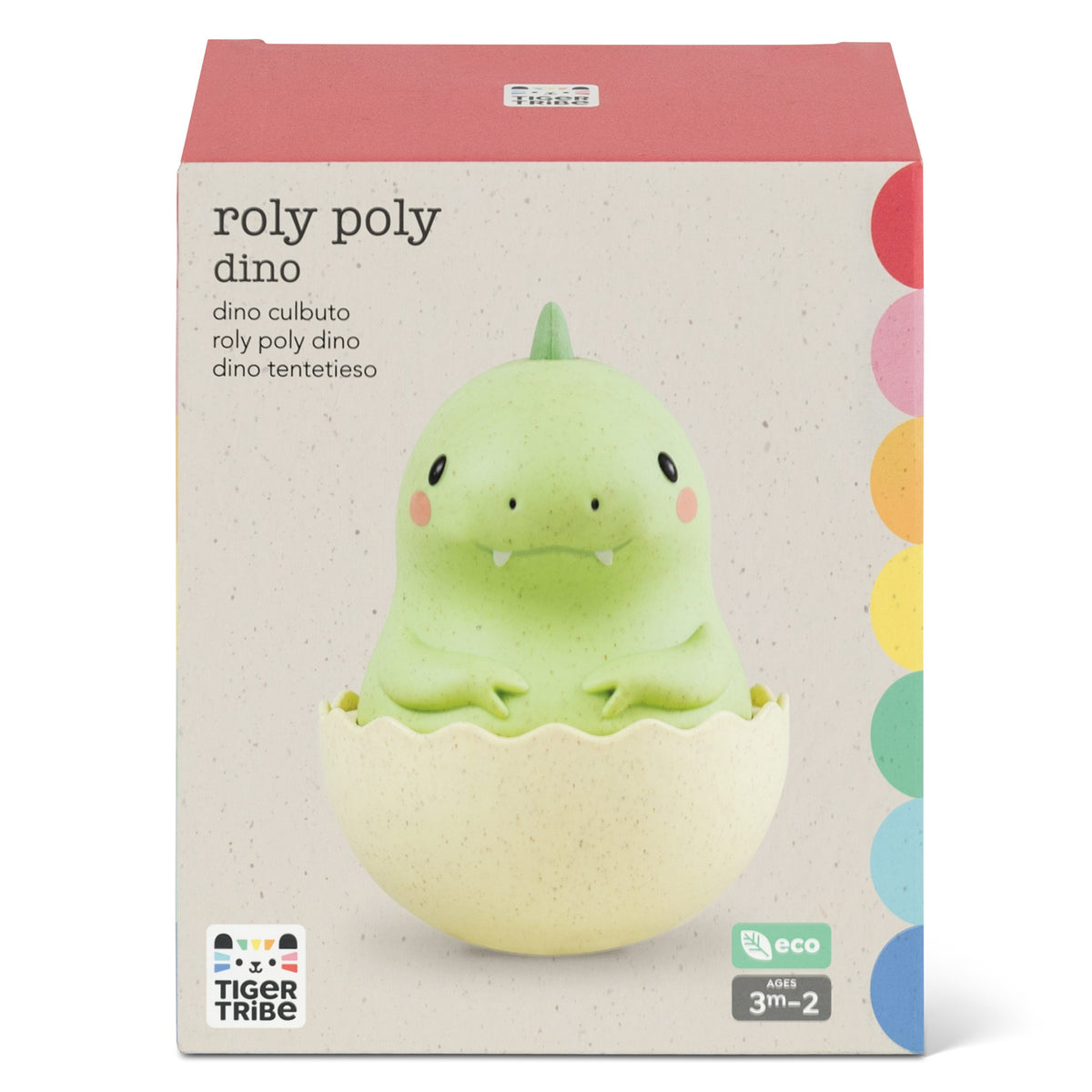 Tiger Tribe Vickningsleksak Roly Poly Dino