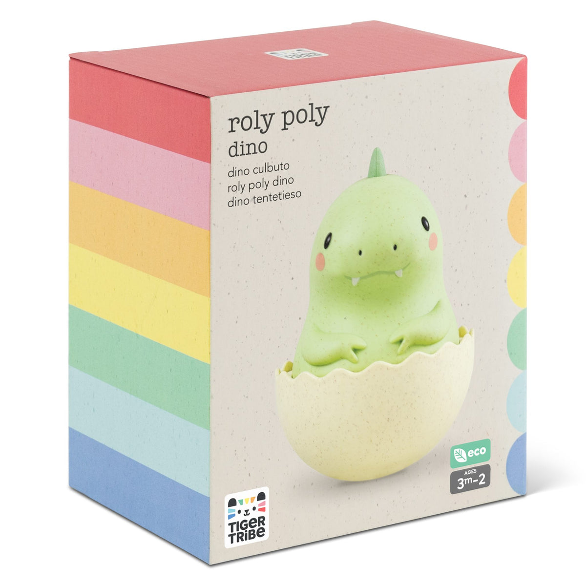 Tiger Tribe Vickningsleksak Roly Poly Dino