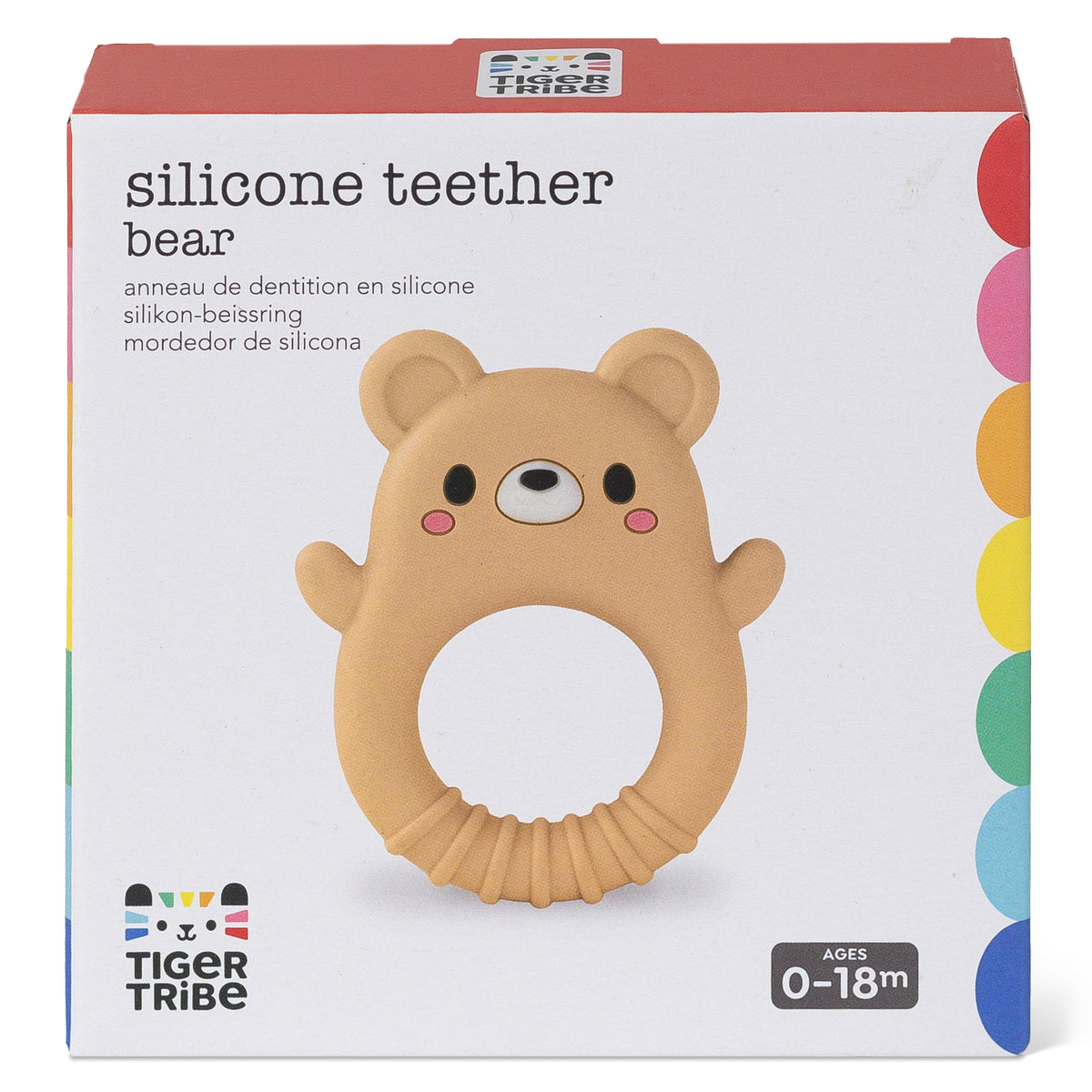 Tiger Tribe Bitring i silikon Bear – bild 7