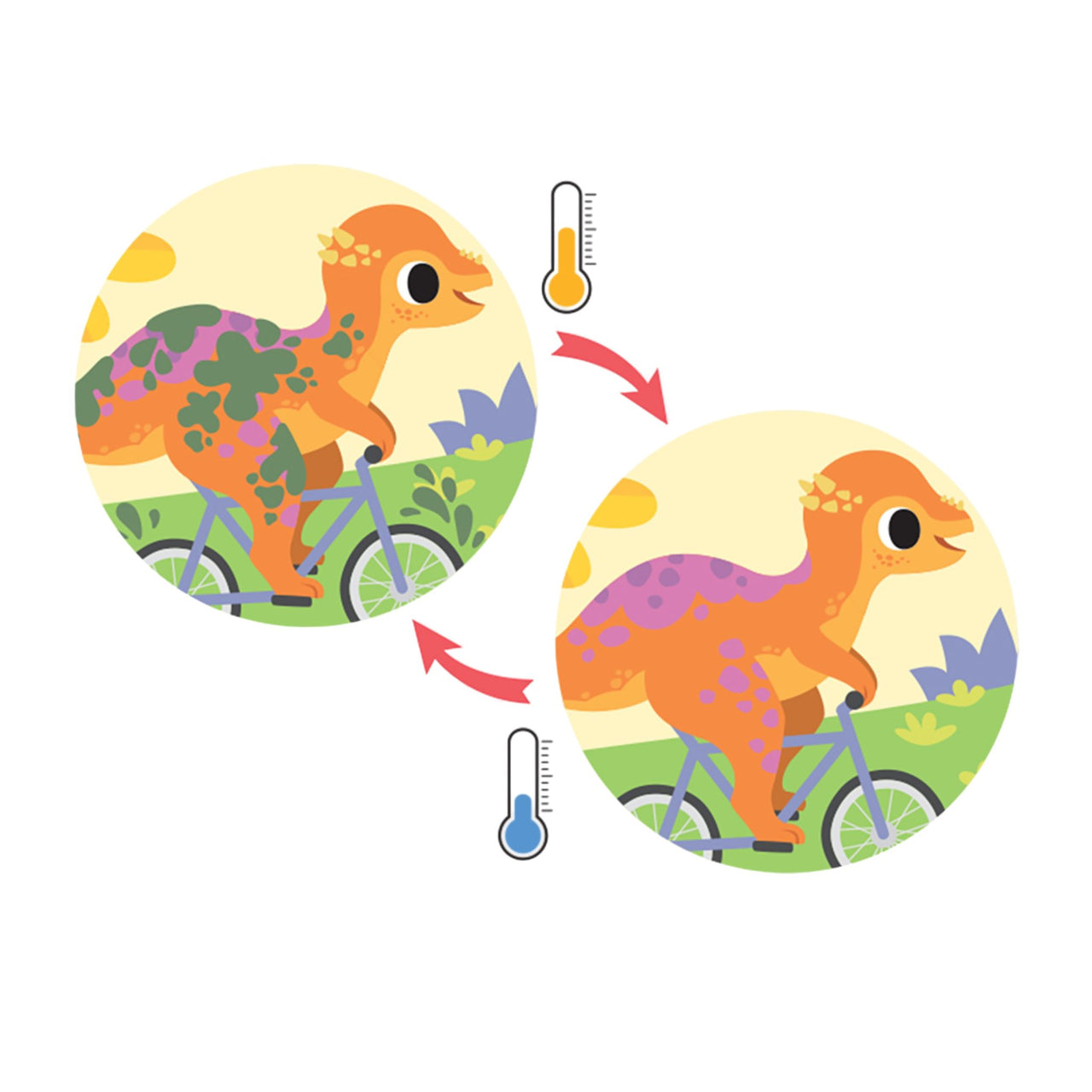 Tiger Tribe Magisk badbok Messy Dinosaurs