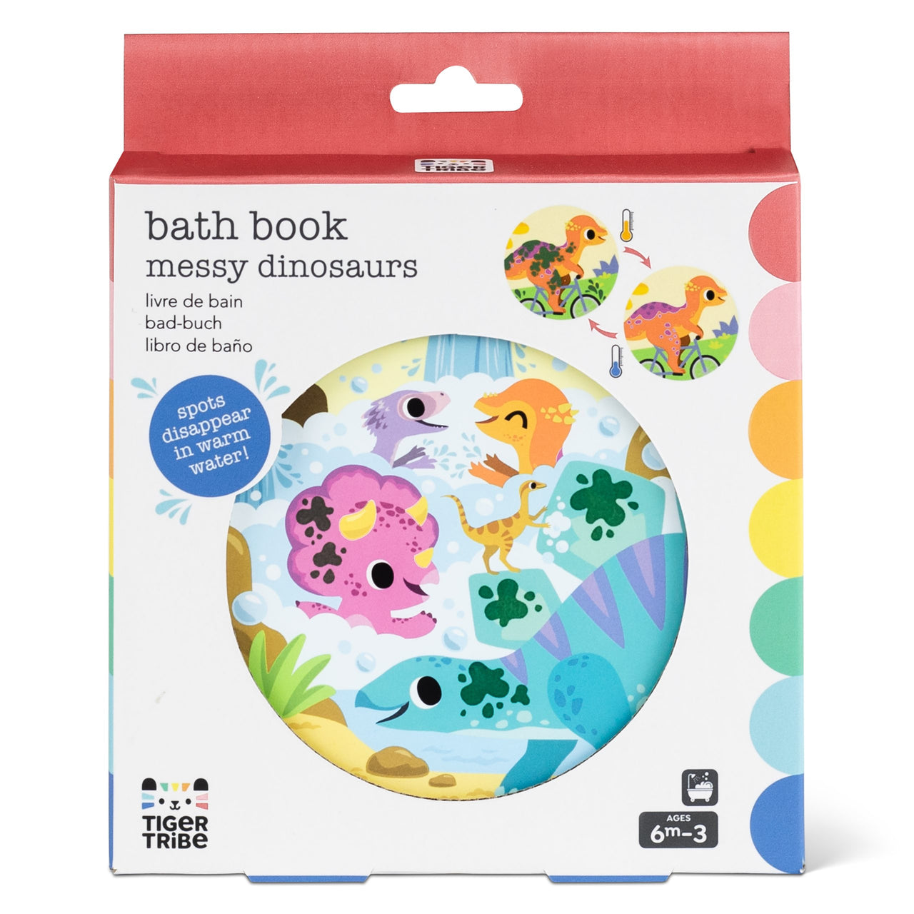 Tiger Tribe Magisk badbok Messy Dinosaurs