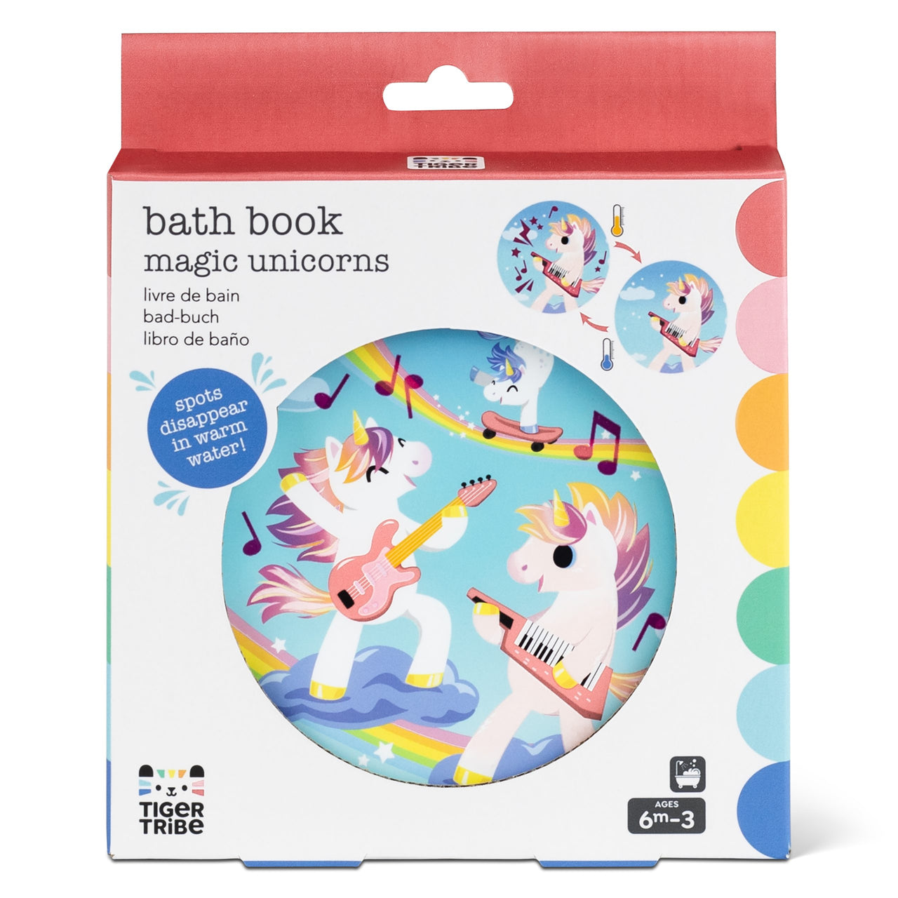 Tiger Tribe Magisk badbok Magic Unicorns