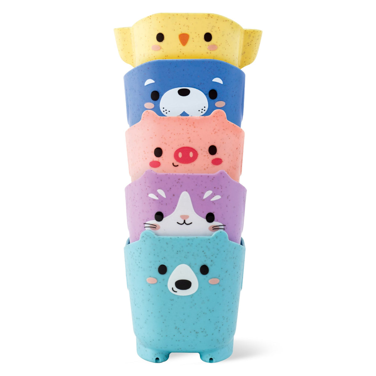 Tiger Tribe Badleksak Pour & Play – Animal Cups (5 delar)