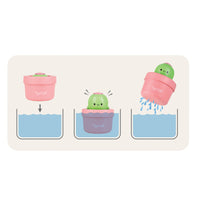 Thumbnail for Tiger Tribe Badleksak Pop-Up Cactus i bioplast