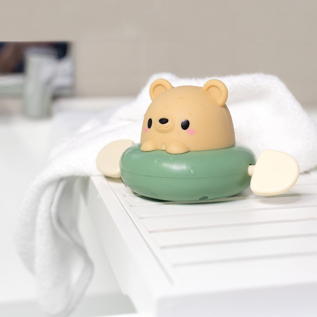 Tiger Tribe Badleksak Bath Paddle Boat Bear – bild 5