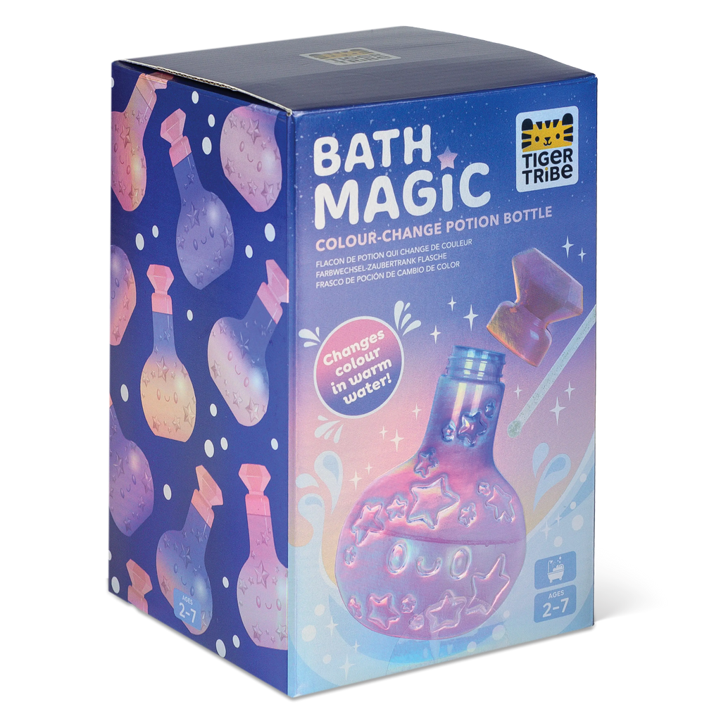 Tiger Tribe Badleksak Bath Magic Potion Bottle Purple to Pink – bild 5
