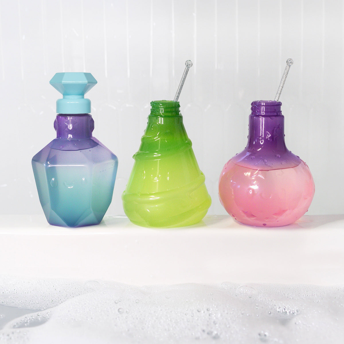 Tiger Tribe Badleksak Bath Magic Potion Bottle Purple to Pink – bild 6