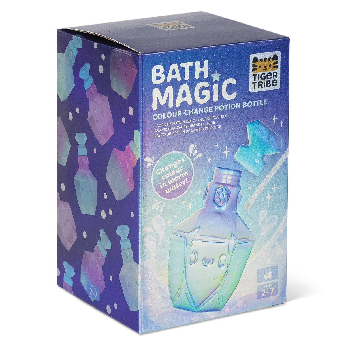 Tiger Tribe Badleksak Bath Magic Potion Bottle Purple to Blue – bild 5