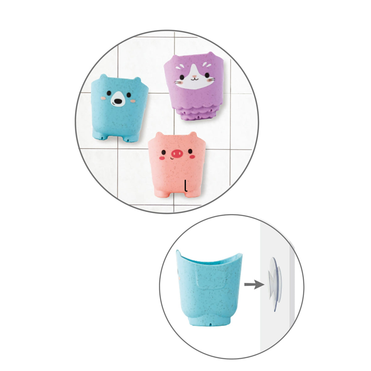 Tiger Tribe Badleksak Pour & Play – Animal Cups (5 delar)