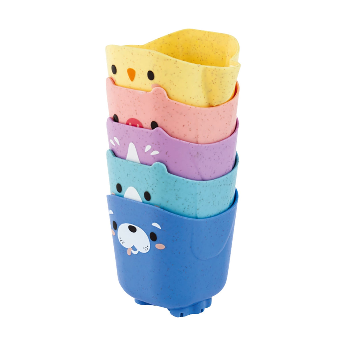 Tiger Tribe Badleksak Pour & Play – Animal Cups (5 delar)