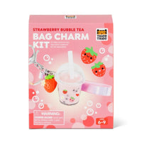 Thumbnail for Tiger Tribe Skapa eget väskhänge Strawberry Bubble Tea
