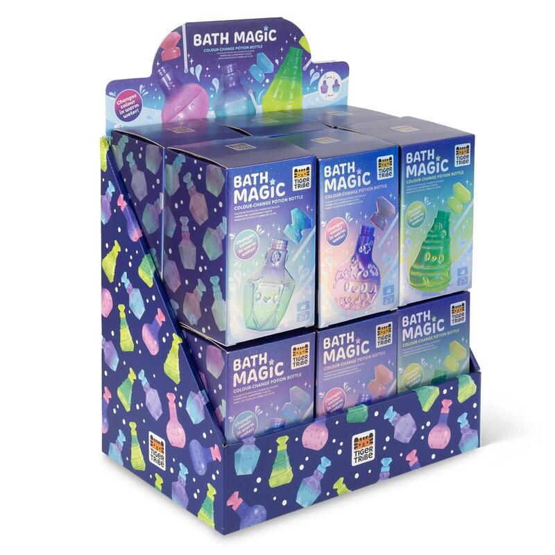 Bath Magic - Colour-Change Potion Bottles CDU/12 pcs